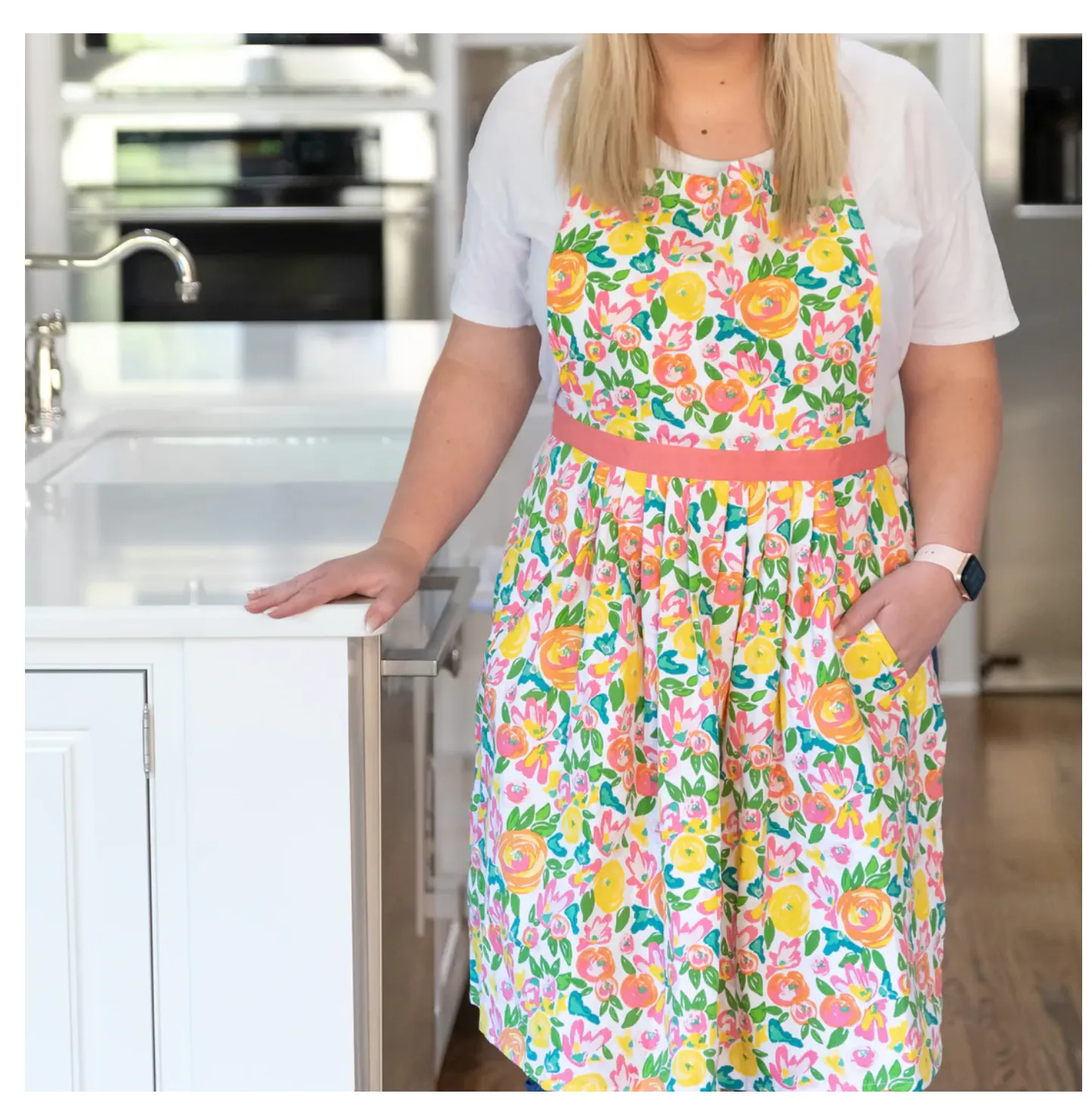 Garden Party Monogrammed Apron