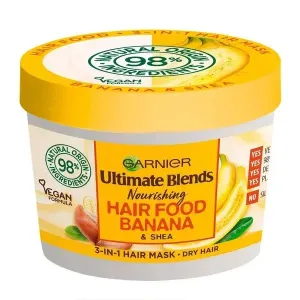 Garnier Ultra Doux Masque Nourrissant à la Banane 3 en 1 Hair Food Cheveux Secs 390 ml