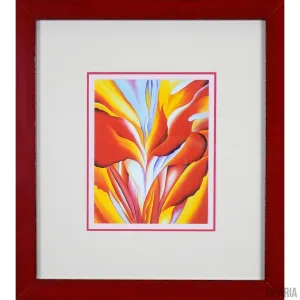 Georgia O'Keeffe "Red Canna"