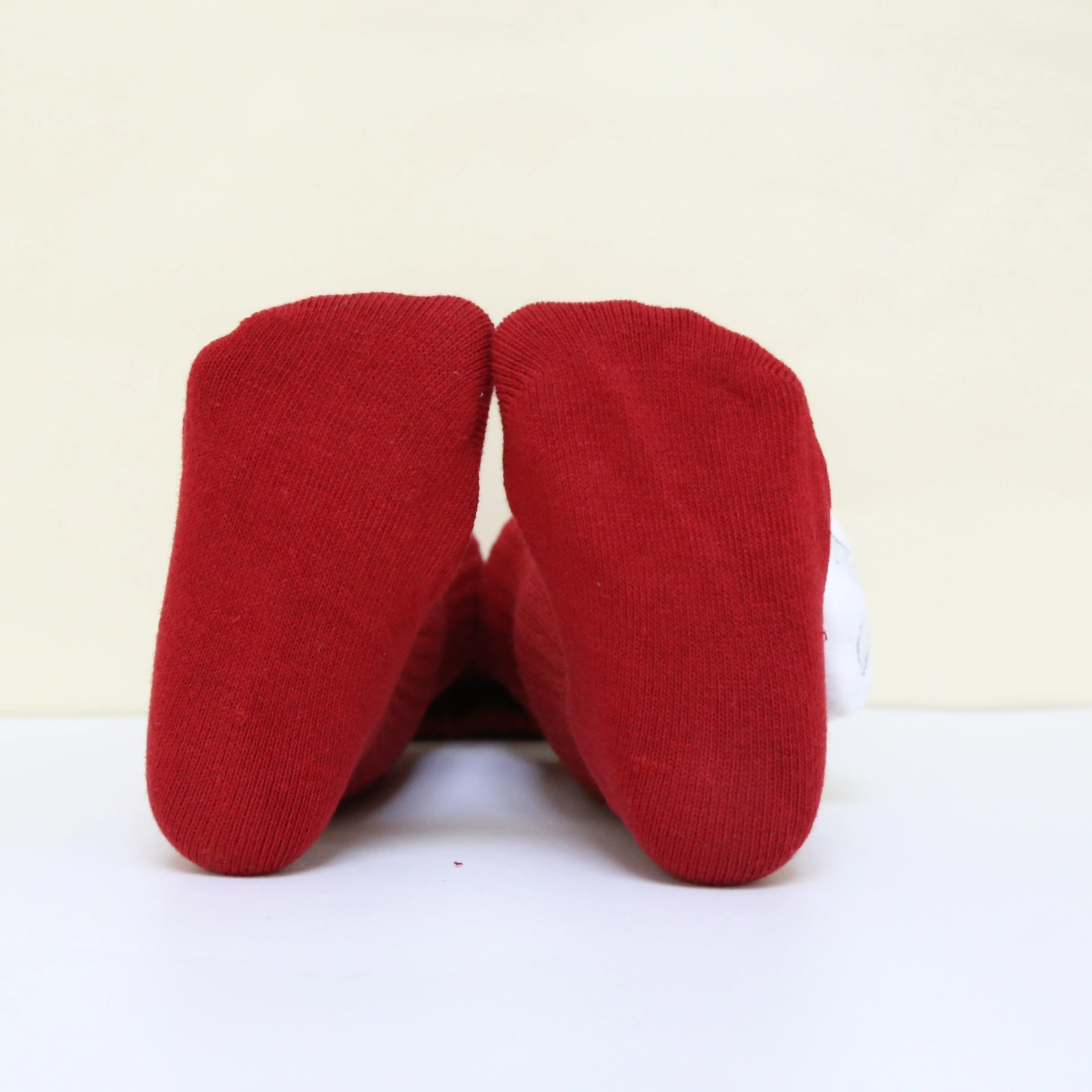 Girls' Red Polka Dot Bow Pantyhose