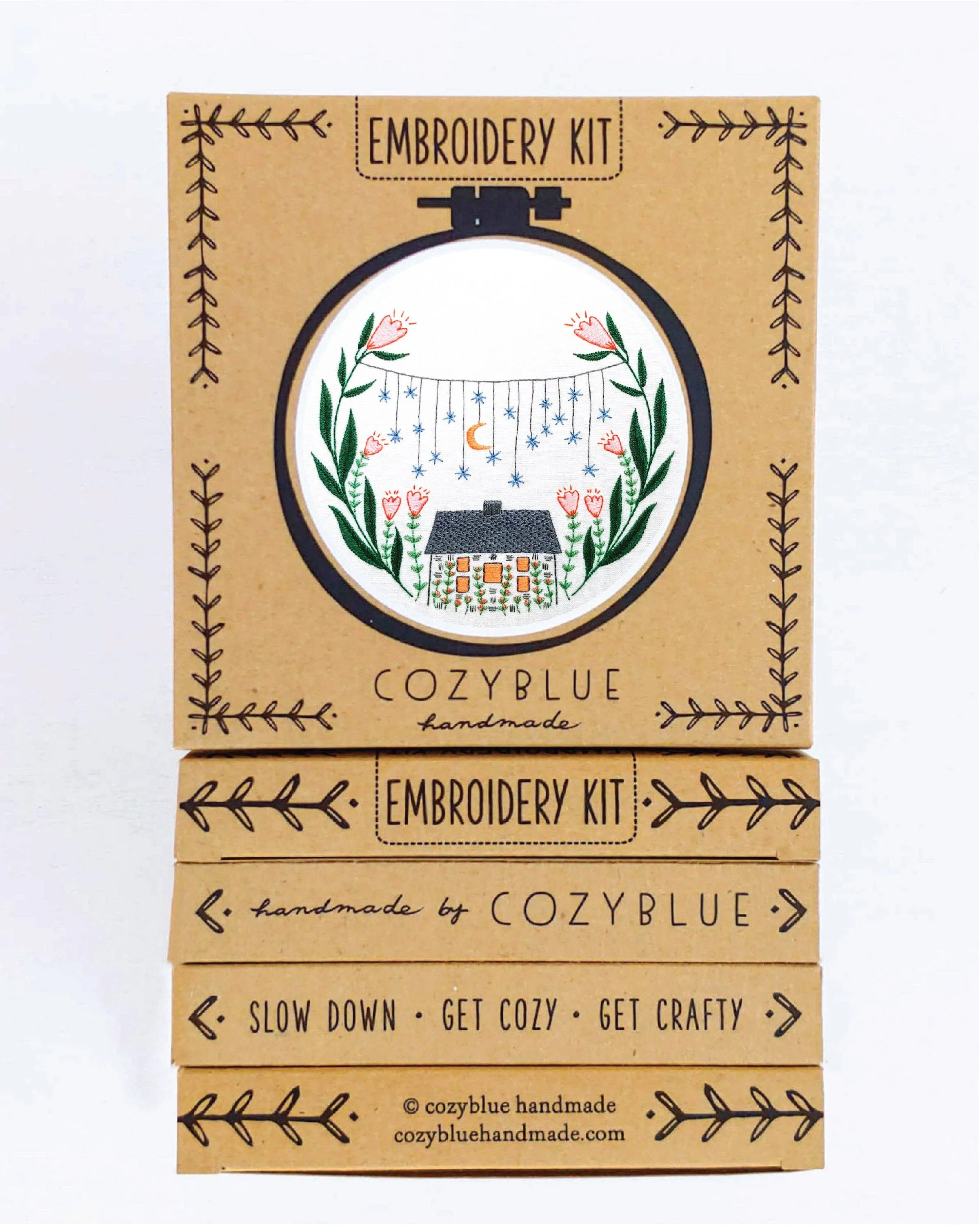 golden slumbers embroidery kit