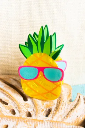 Gotta Wear Shades Pinapple Hair Claw