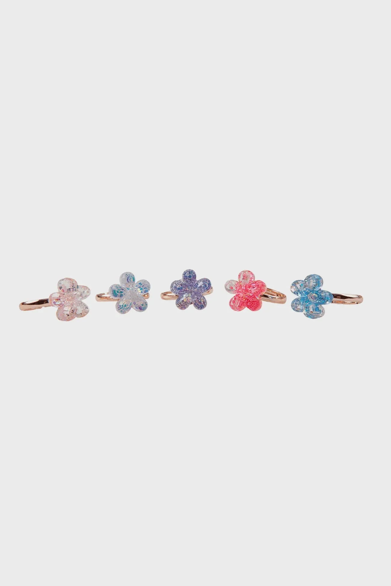 Great Pretenders - Boutique Shimmer Flower Rings