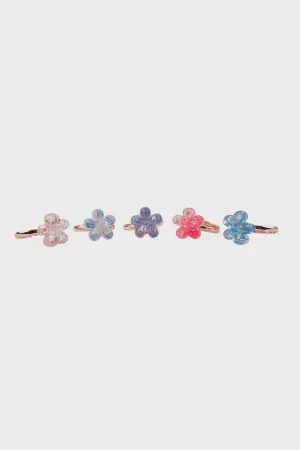 Great Pretenders - Boutique Shimmer Flower Rings