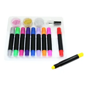 Hair Chalk & Glitter Set