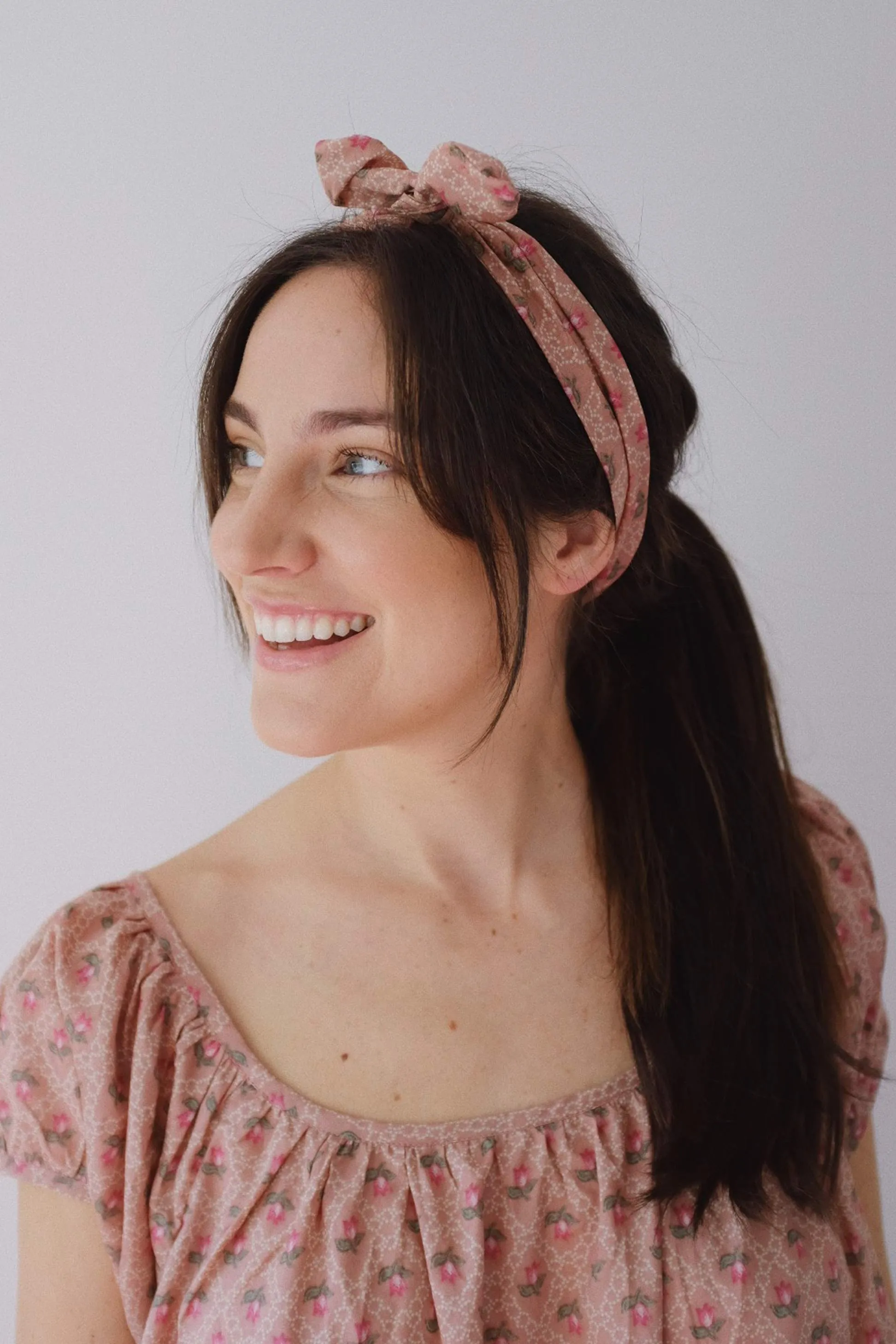 Hair Wrap in Aragon *organic cotton