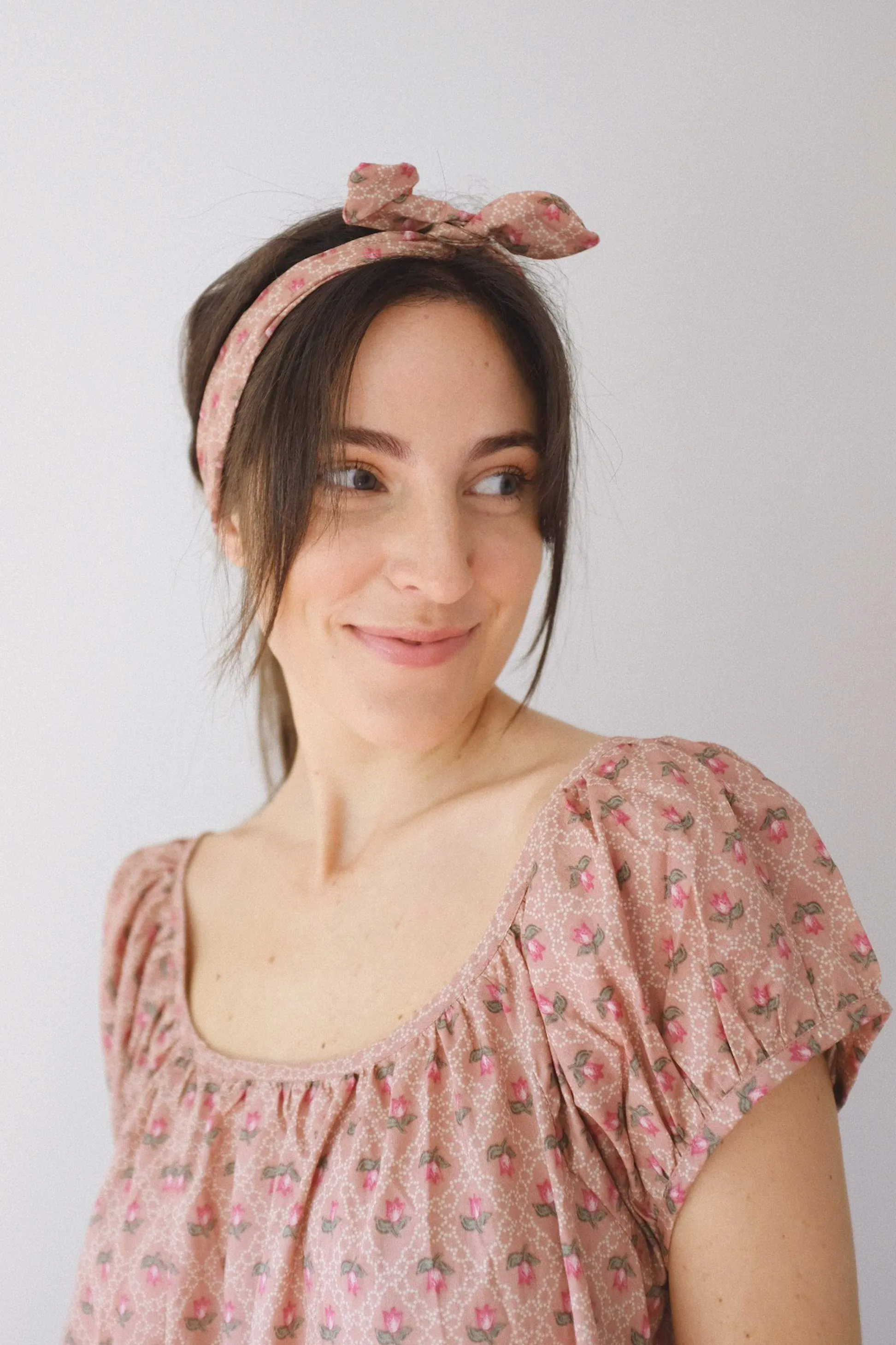 Hair Wrap in Aragon *organic cotton