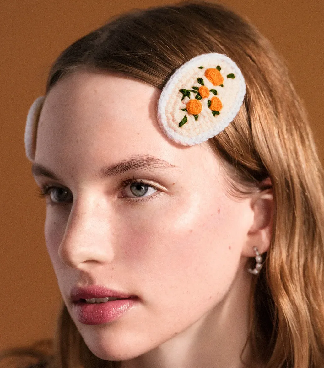 Hansel from Basel Polly Crochet Hair Clips