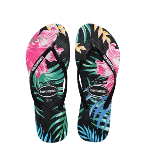 HAVAIANAS KIDS FLORAL SLIM