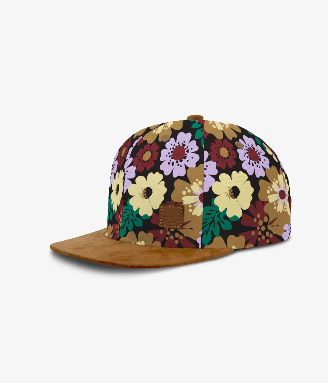 Headster Kids Fall Garden Snapback-Merlot