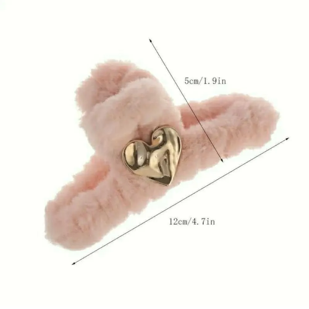 Heart Hair Clamps S-0