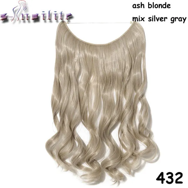 Invisible No Clips Hair Extensions