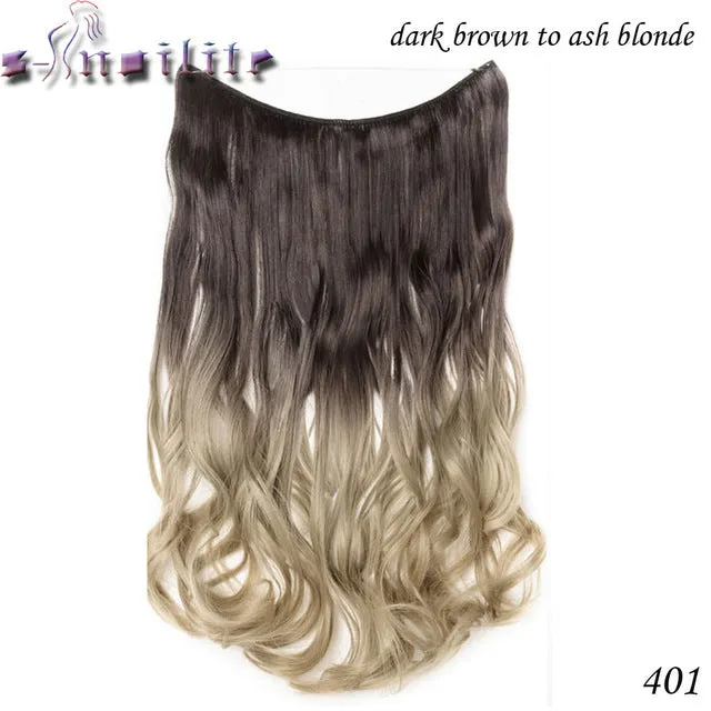 Invisible No Clips Hair Extensions