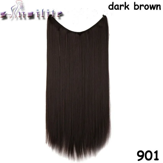 Invisible No Clips Hair Extensions
