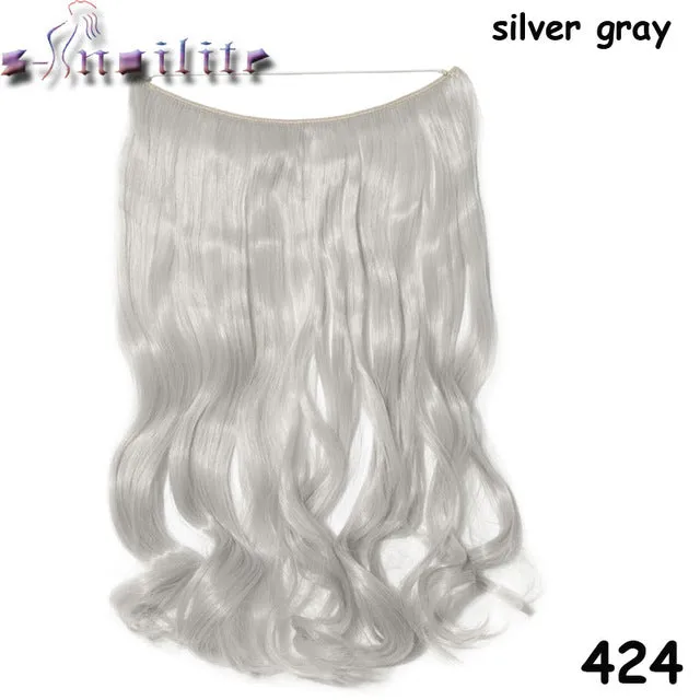 Invisible No Clips Hair Extensions