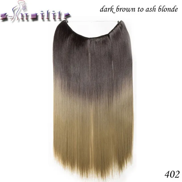 Invisible No Clips Hair Extensions