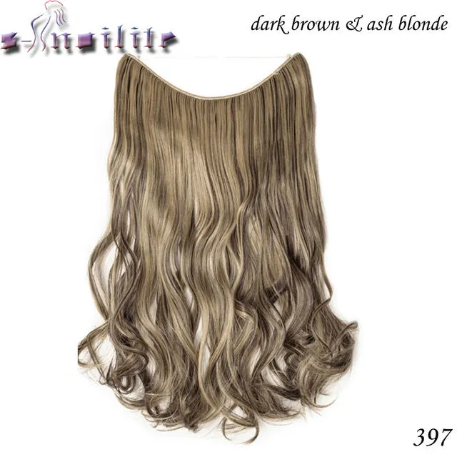 Invisible No Clips Hair Extensions