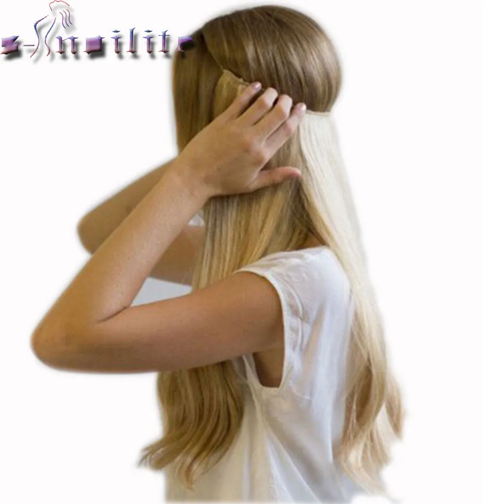 Invisible No Clips Hair Extensions