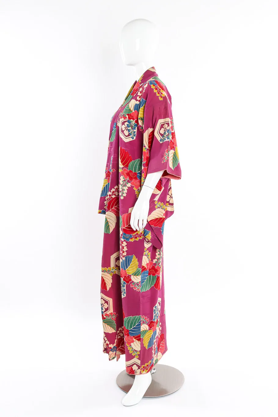 Japanese Tropical Tile Kimono