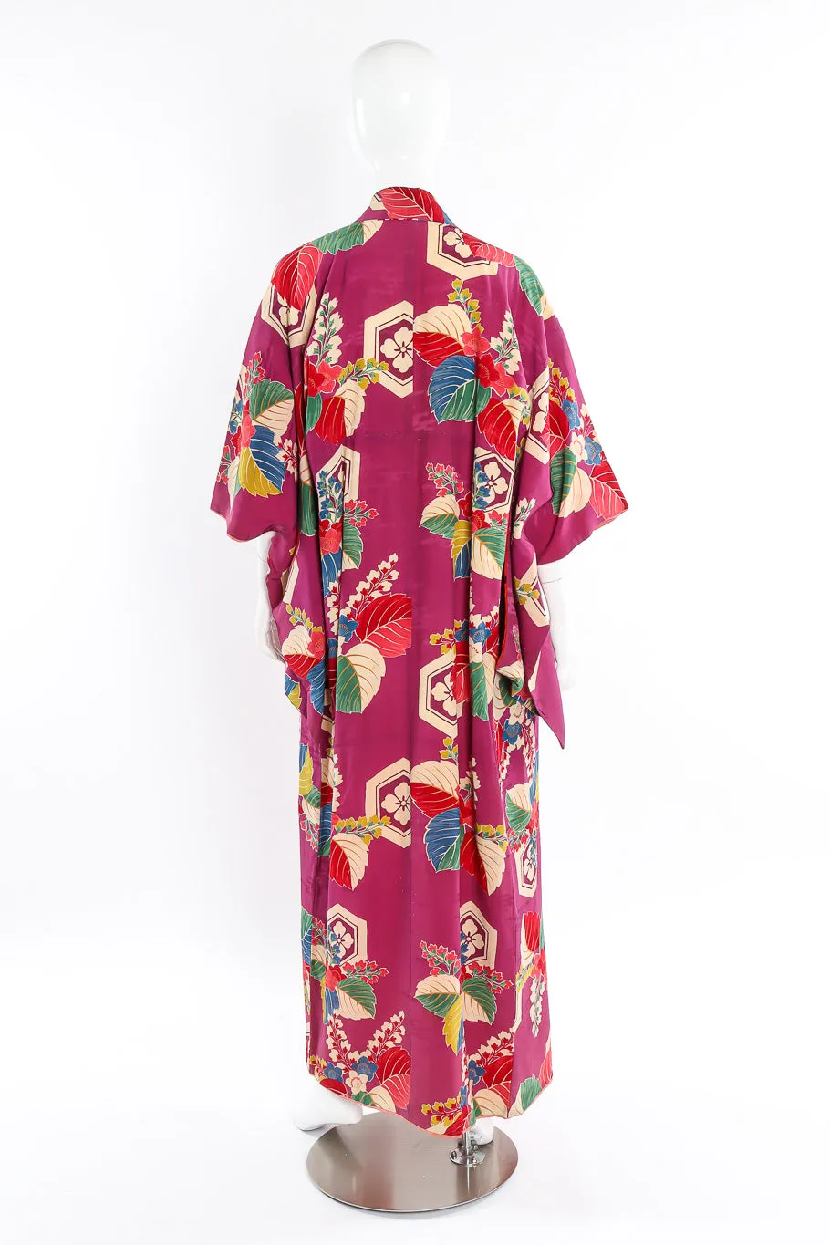 Japanese Tropical Tile Kimono