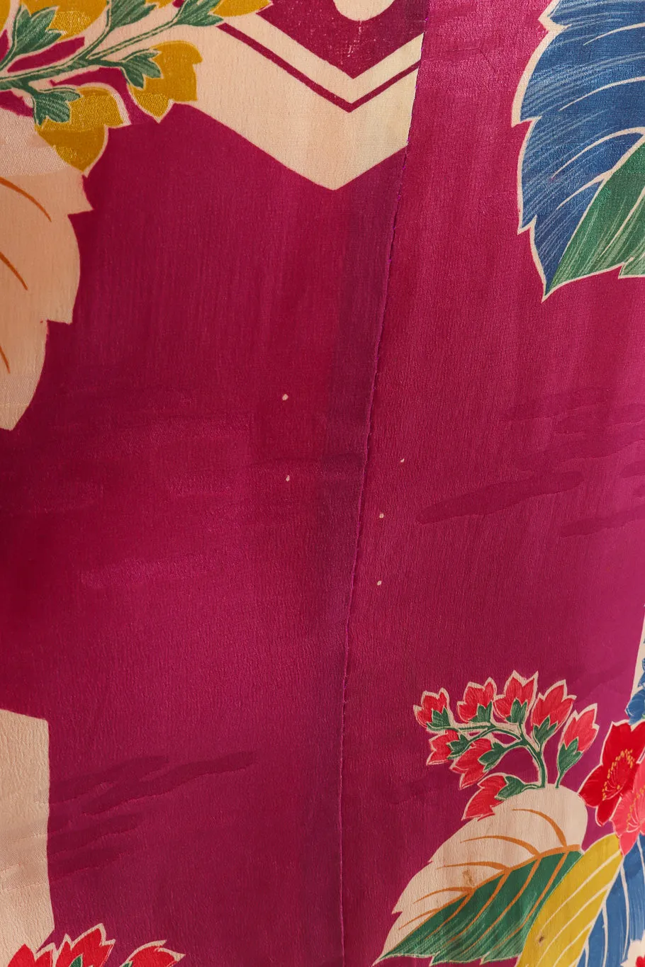 Japanese Tropical Tile Kimono