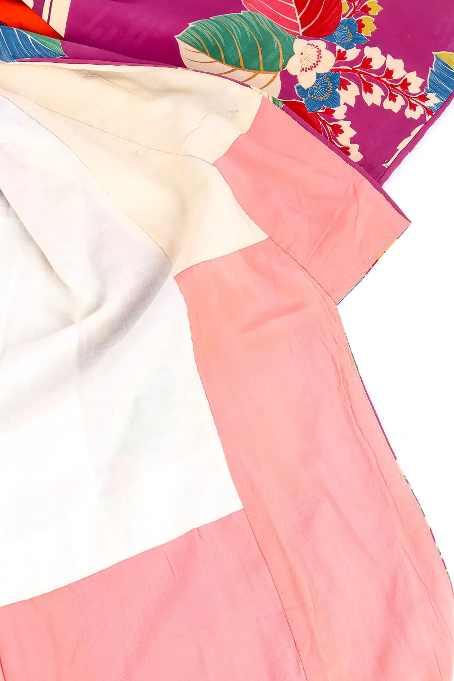 Japanese Tropical Tile Kimono