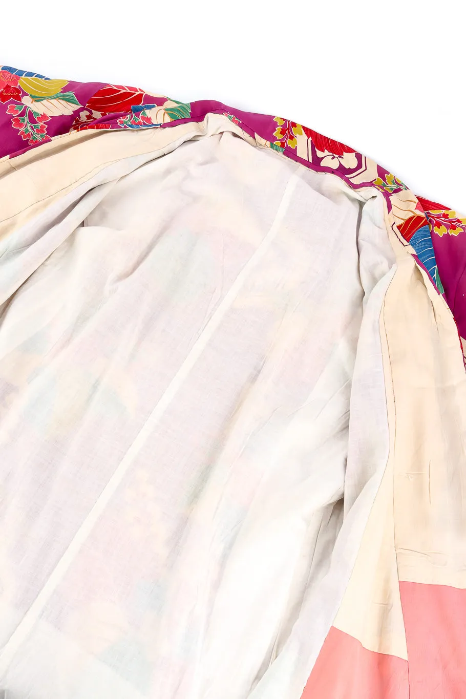 Japanese Tropical Tile Kimono