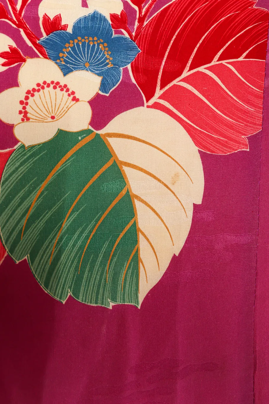 Japanese Tropical Tile Kimono