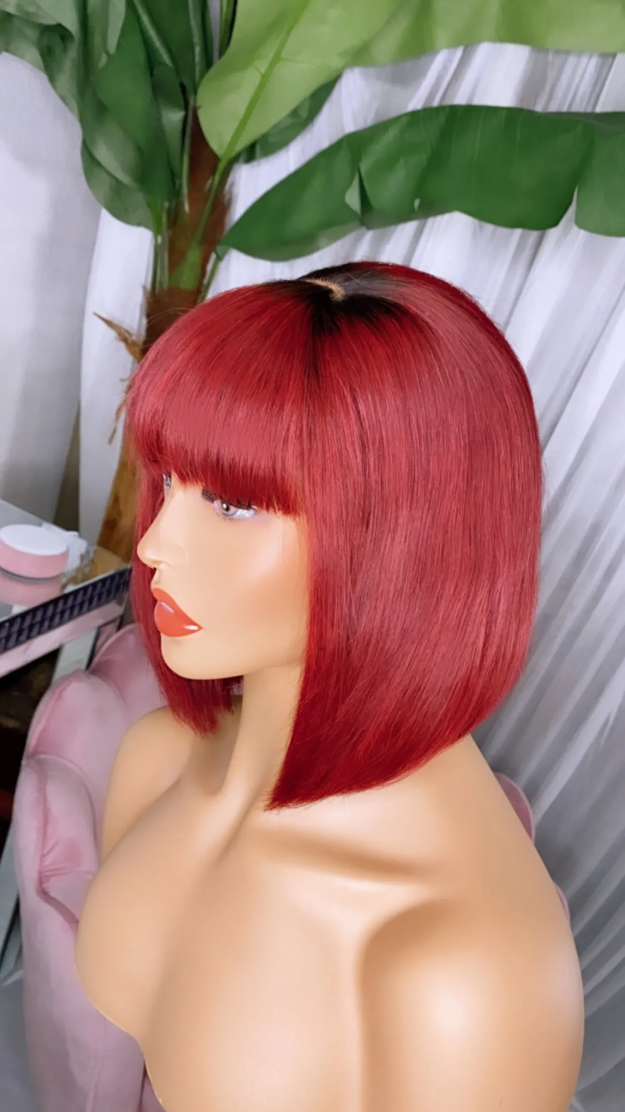 Juliet - Straight Fringe Bob Wig