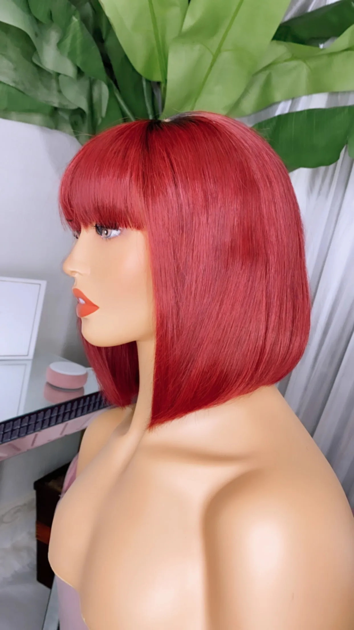 Juliet - Straight Fringe Bob Wig