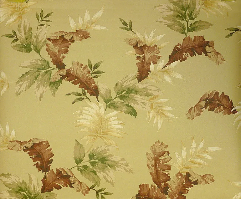 Kitchen Tropical Plants Palm Leaf KS24900 Wallpaper