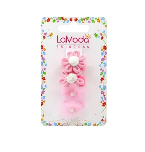 LaModa Princess Baby Girl Hair Elastics 4Pk