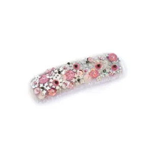 Large Hair Clip - English Rose