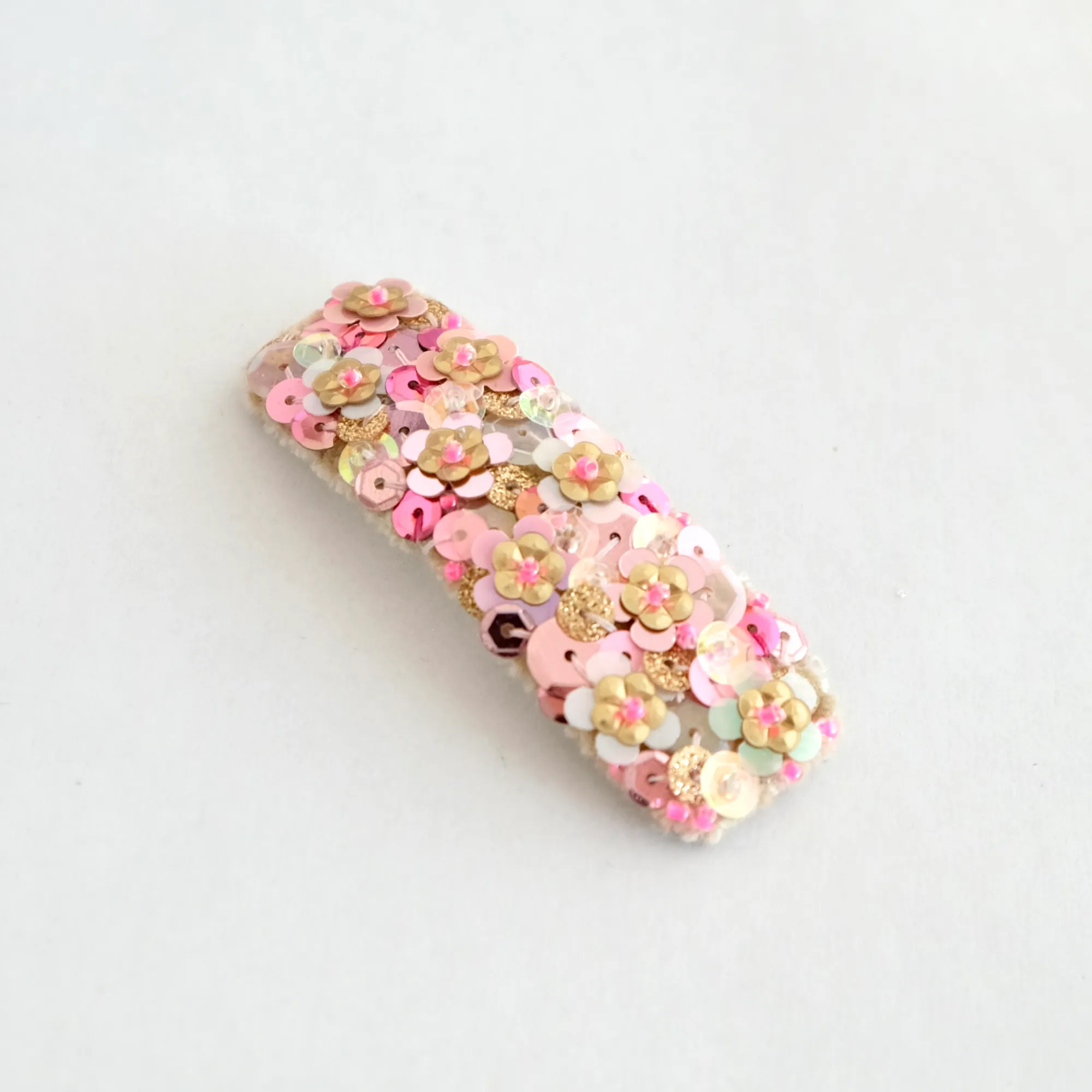 Large Hair Clip - Fawn