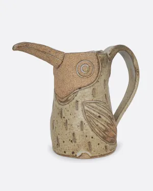 Large Handled Toucan Pitcher