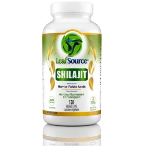 LeafSource® Shilajit 120 Veg Capsules
