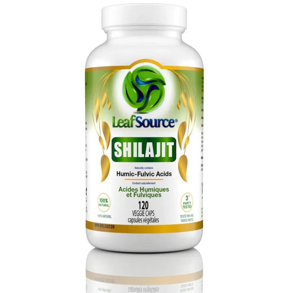 LeafSource® Shilajit 120 Veg Capsules