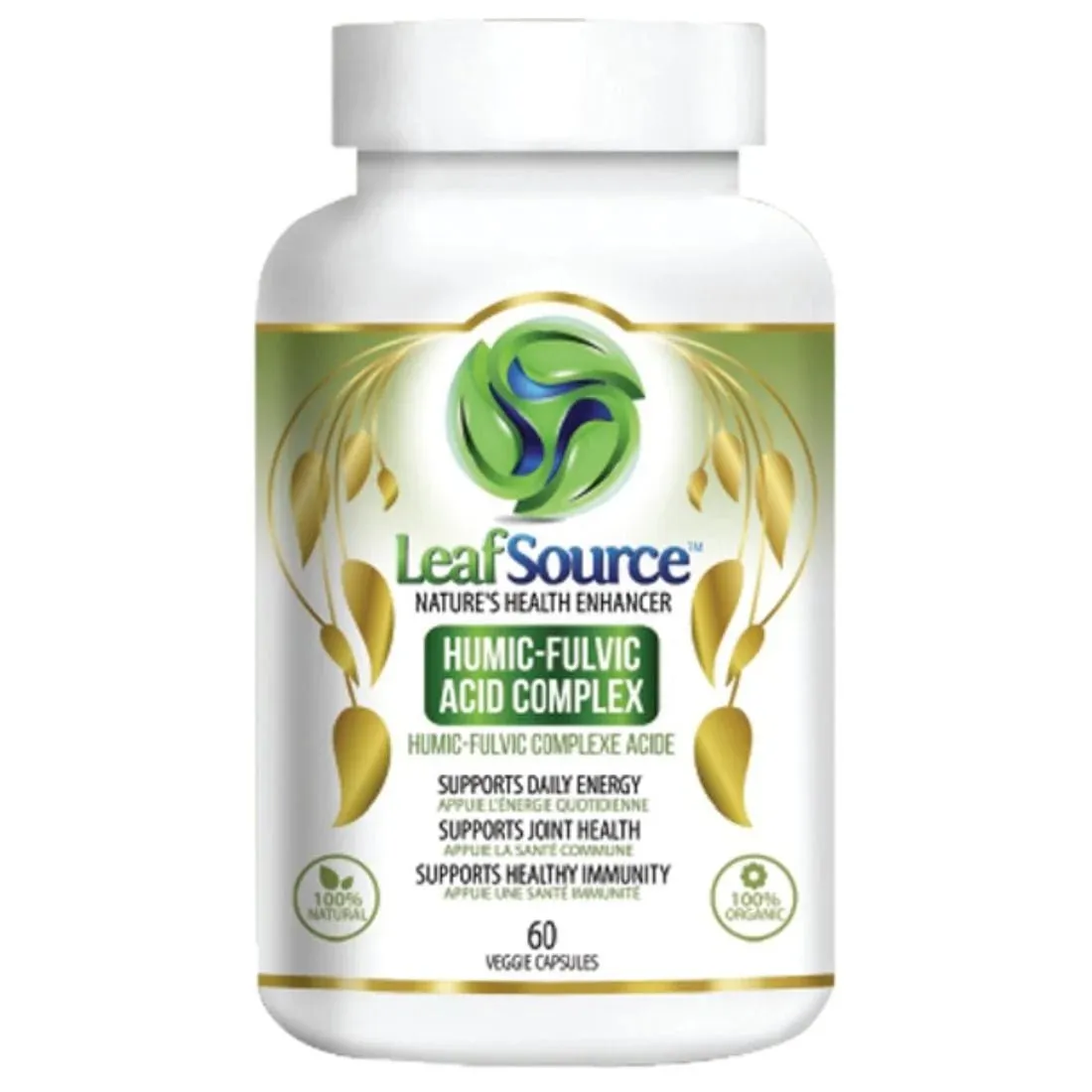 LeafSource® Shilajit 60 Veg Capsules