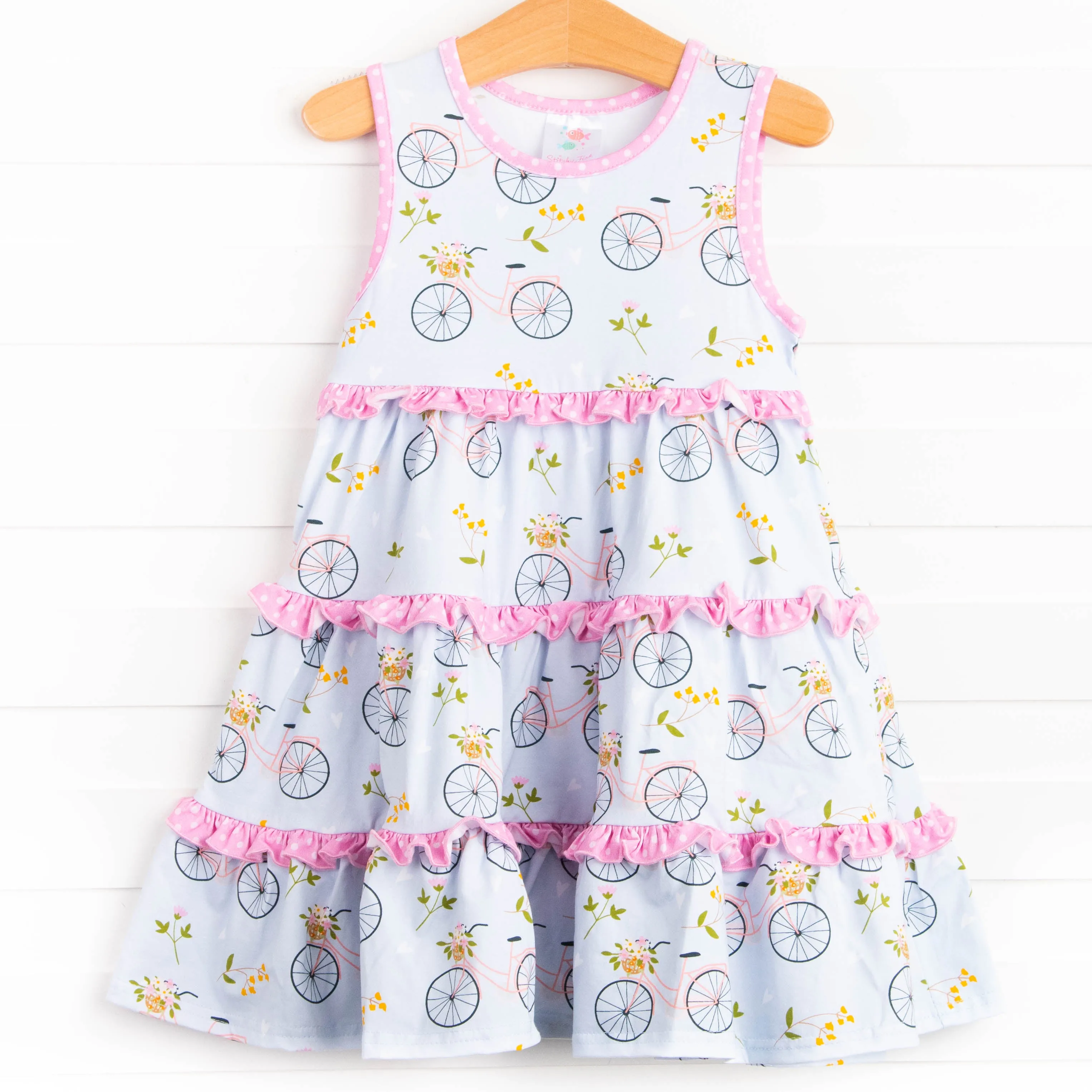 Let's Go Riding Dress, Blue