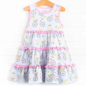 Let's Go Riding Dress, Blue