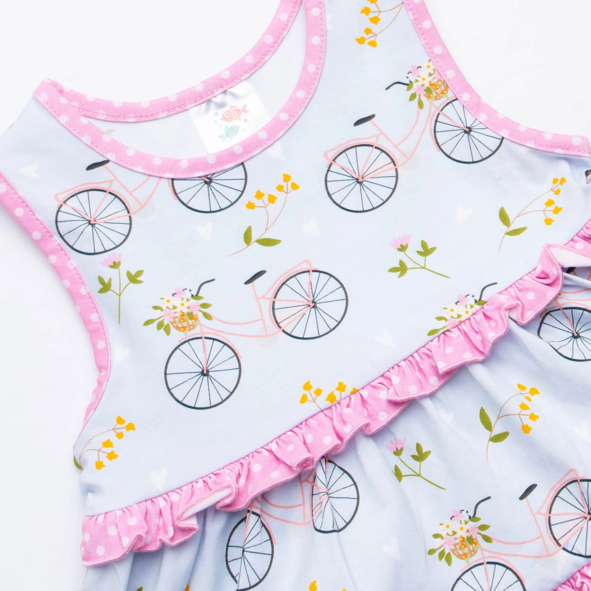 Let's Go Riding Dress, Blue