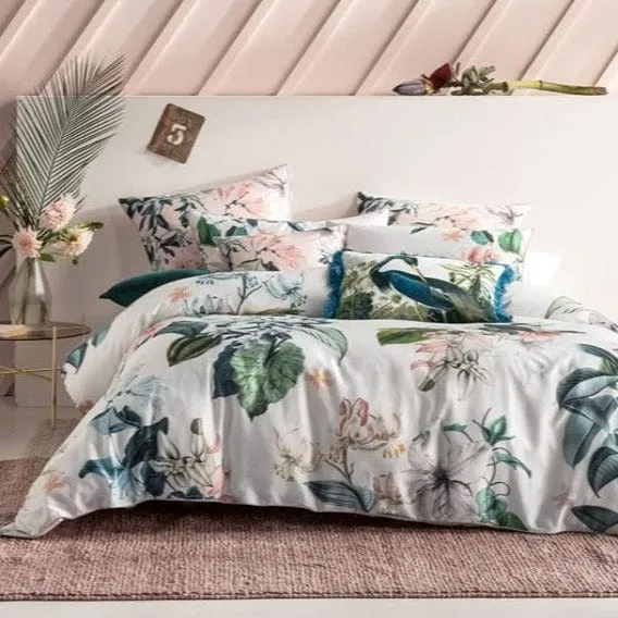 Linen House Louisiana Pink Duvet Cover Set
