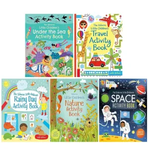 Little Children's Activity Books 5 Collection by Rebecca Gilpin, James Maclaine
