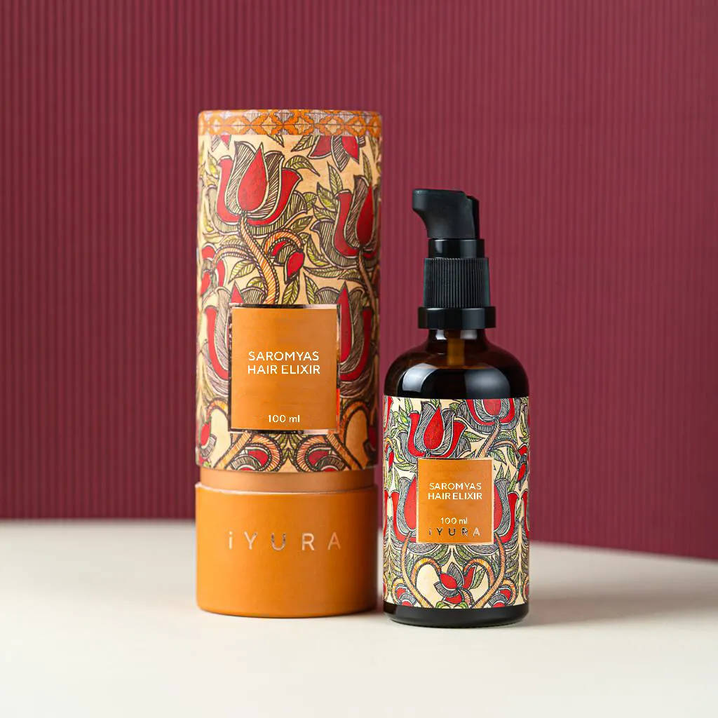 Élixir Céleste pour les Cheveux de Saromyas