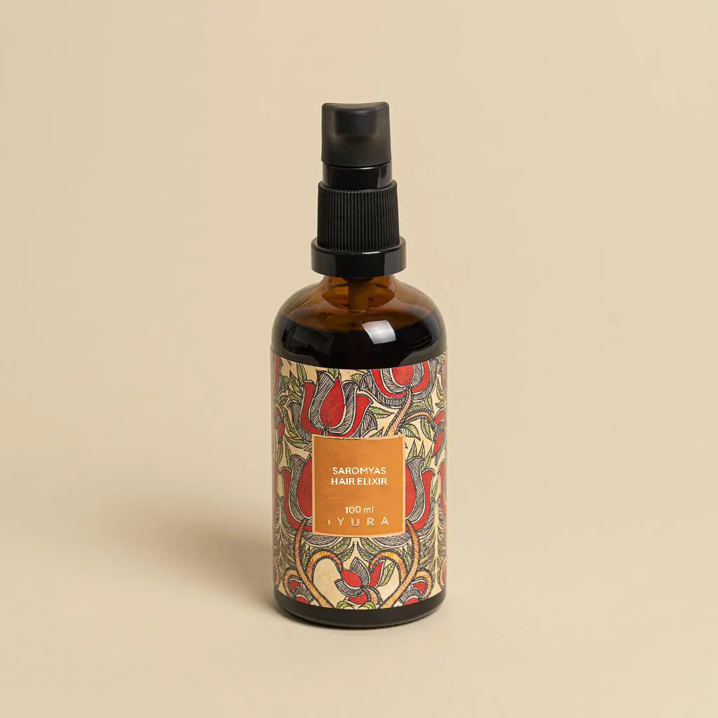 Élixir Céleste pour les Cheveux de Saromyas
