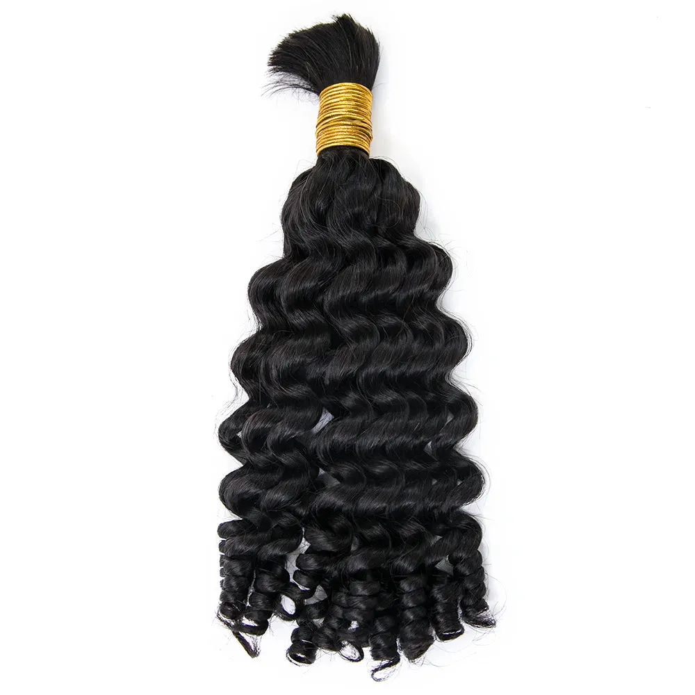 Loose Curly Bulk Hair Extensions for Braiding