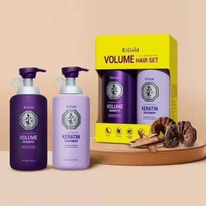 <b>Daeng Gi Meo Ri</b><br> Ki Gold Glamorous Volume Shampoo   Keratin Treatment <br>(24 fl. oz / 710 ml)</br>