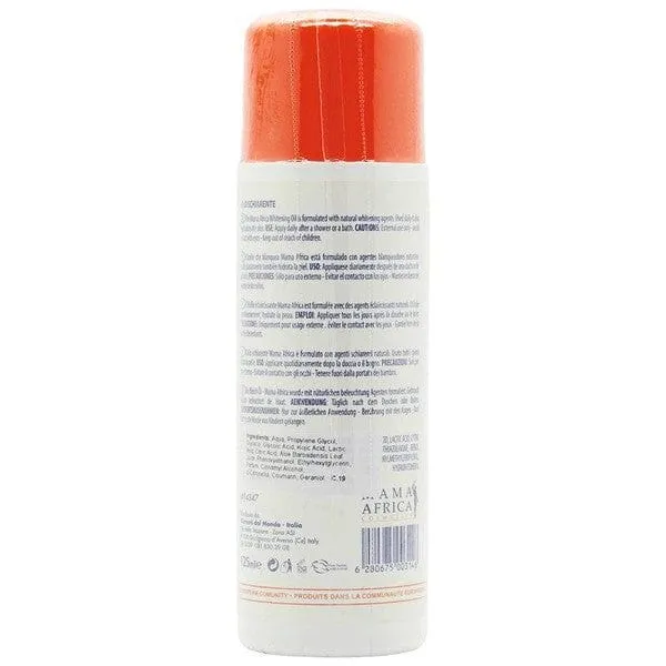 Mama Africa Skin Light Natural Whitening Oil 125ml