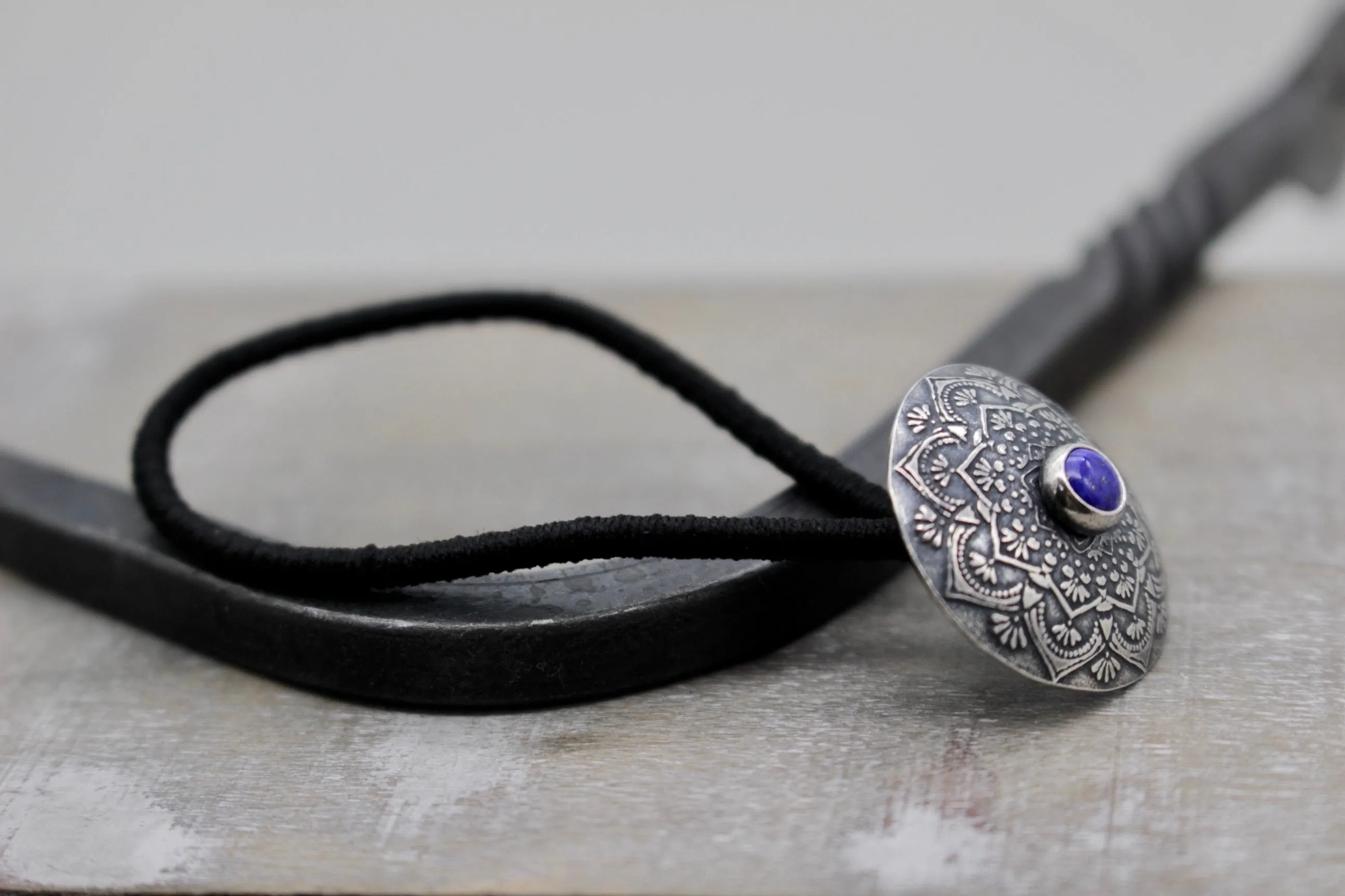 Mandala Ponytail Holder
