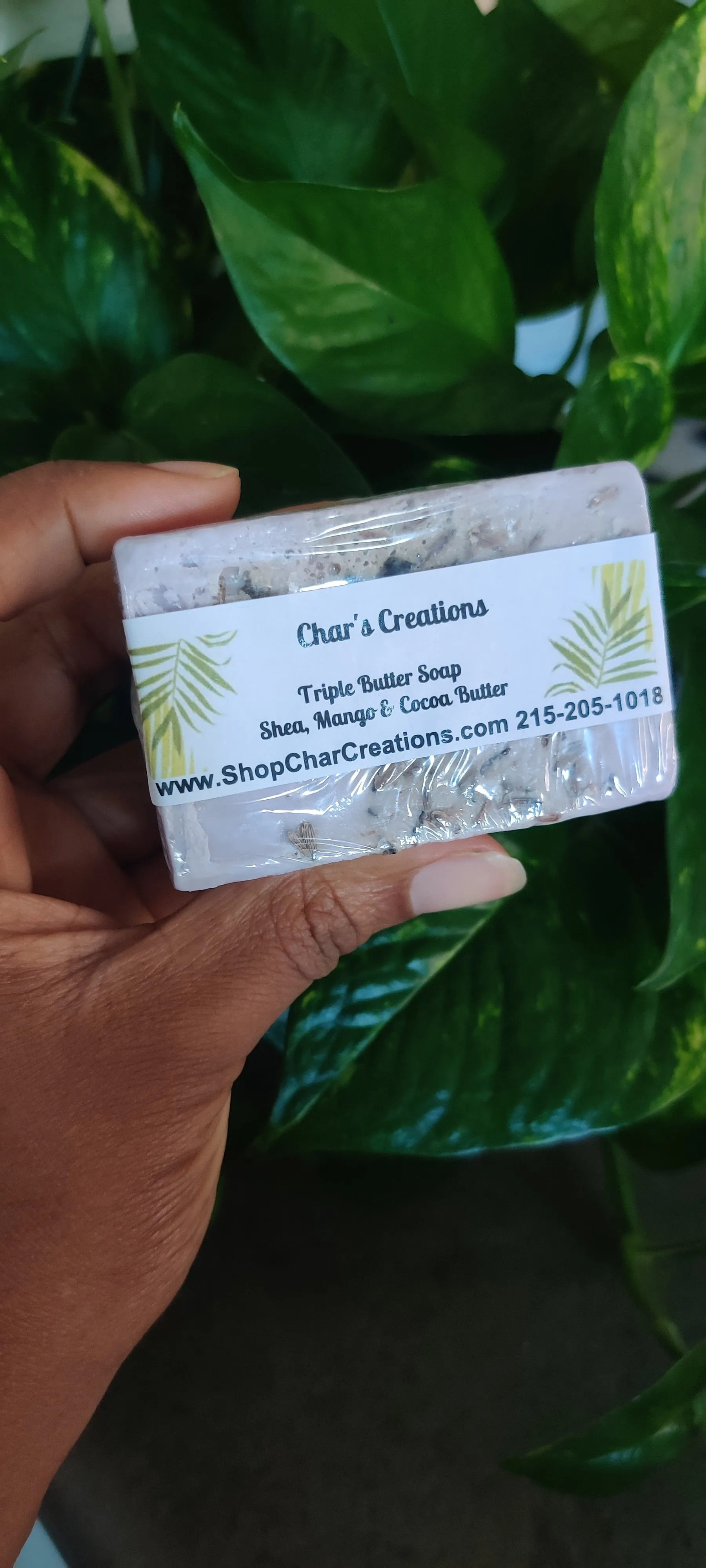 Mango butter, Shea butter, and Cocoa butter- Triple Butter Soap